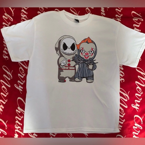 Custom Made Character White Tee 🎃 - Picture 1 of 3